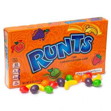 Grab Runts from Wonderland Sweets for just $4.99 with free local collections in Glenorchy, Tasmania. 