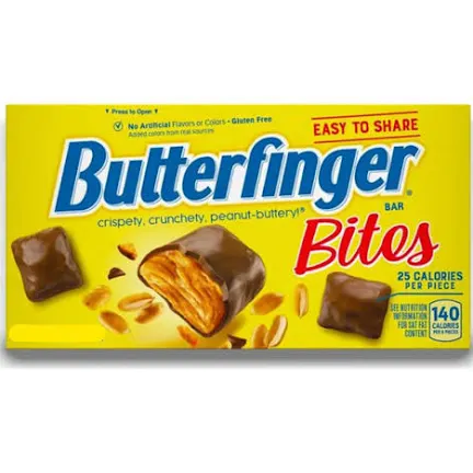Grab Butterfinger Bites from Wonderland Sweets for just $4.99 with free local collections in Glenorchy, Tasmania. 